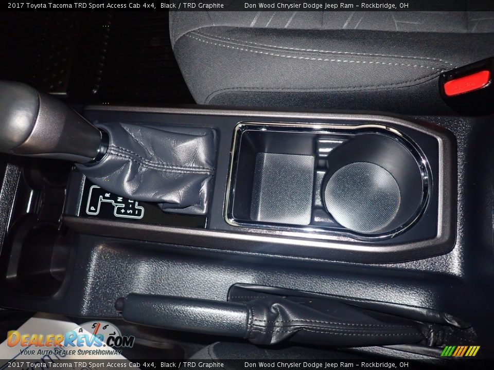 2017 Toyota Tacoma TRD Sport Access Cab 4x4 Black / TRD Graphite Photo #27