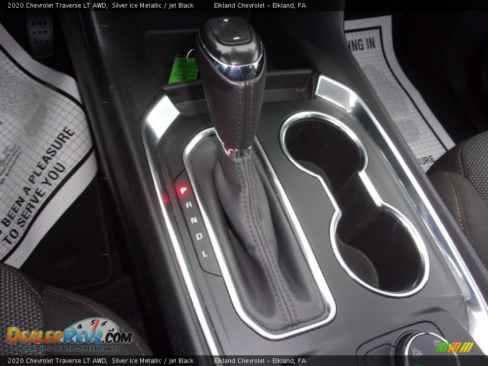 2020 Chevrolet Traverse LT AWD Silver Ice Metallic / Jet Black Photo #27