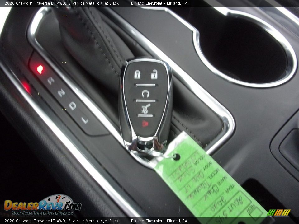 2020 Chevrolet Traverse LT AWD Silver Ice Metallic / Jet Black Photo #29