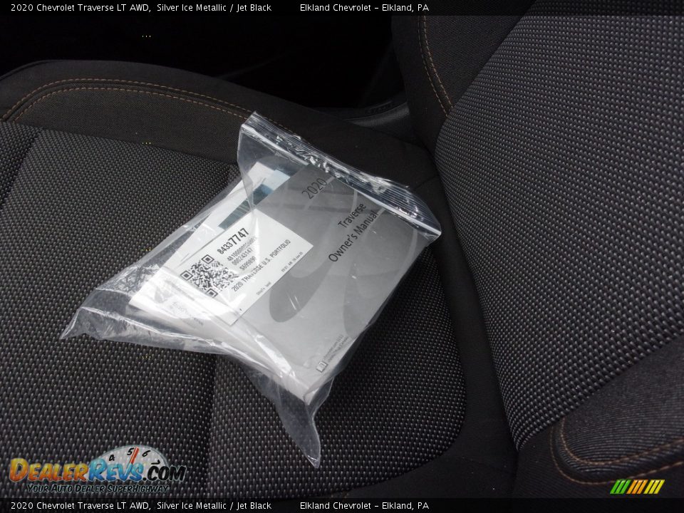 2020 Chevrolet Traverse LT AWD Silver Ice Metallic / Jet Black Photo #31