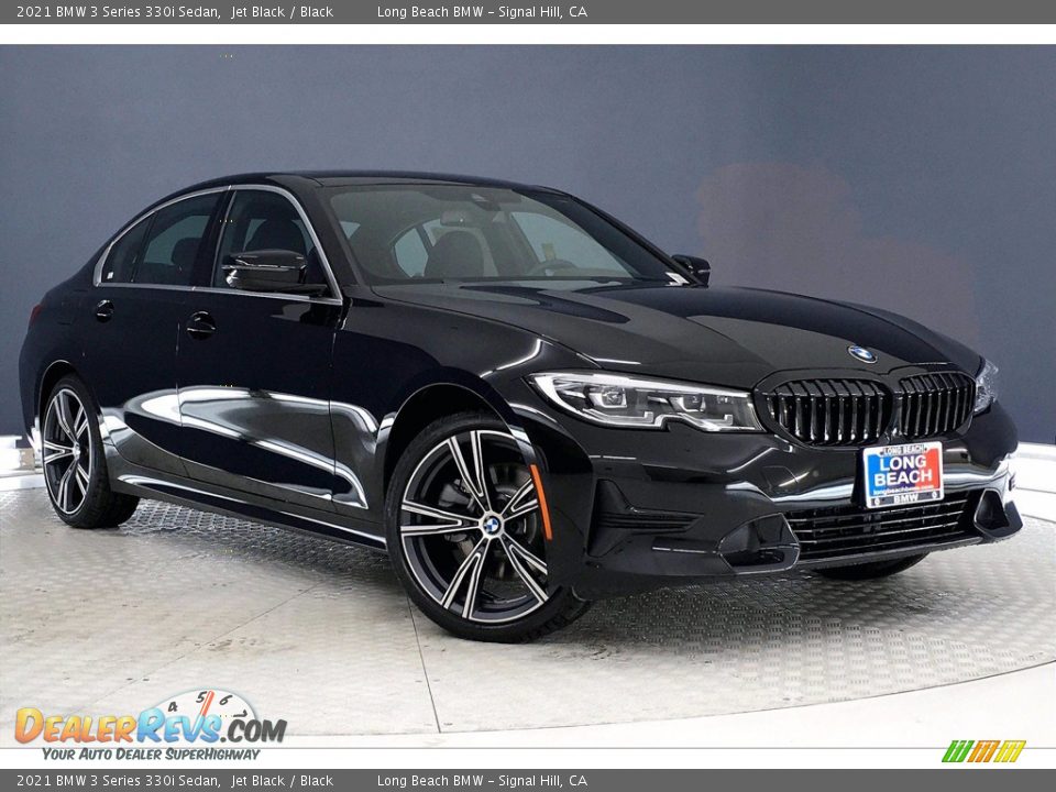 2021 BMW 3 Series 330i Sedan Jet Black / Black Photo #19