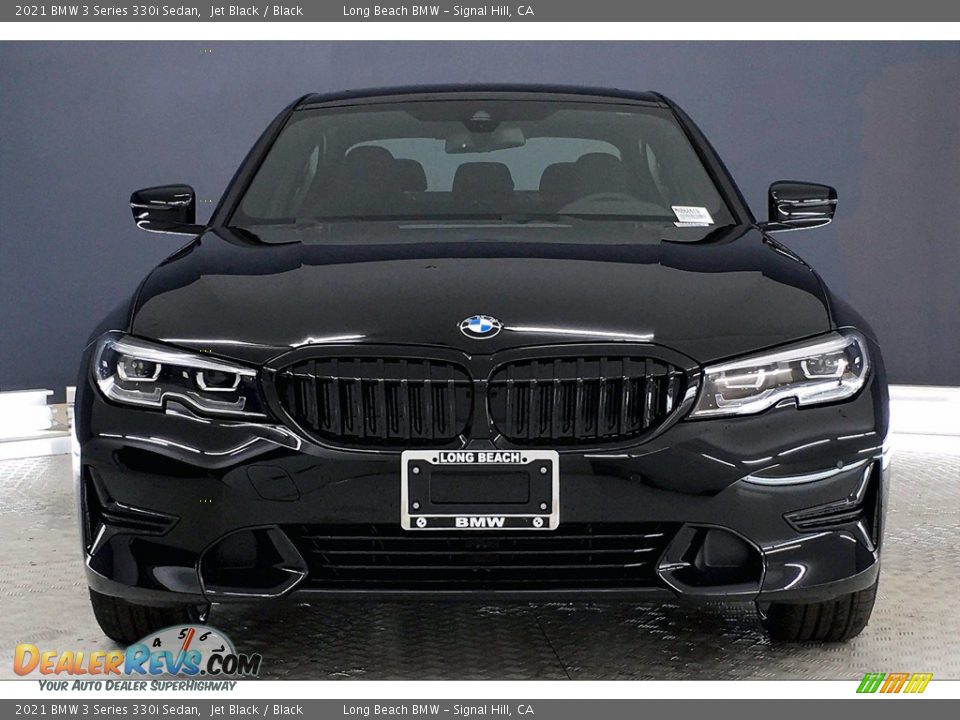 2021 BMW 3 Series 330i Sedan Jet Black / Black Photo #2