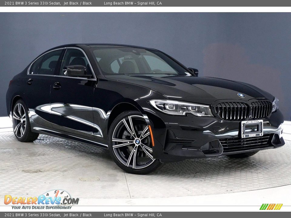 2021 BMW 3 Series 330i Sedan Jet Black / Black Photo #19