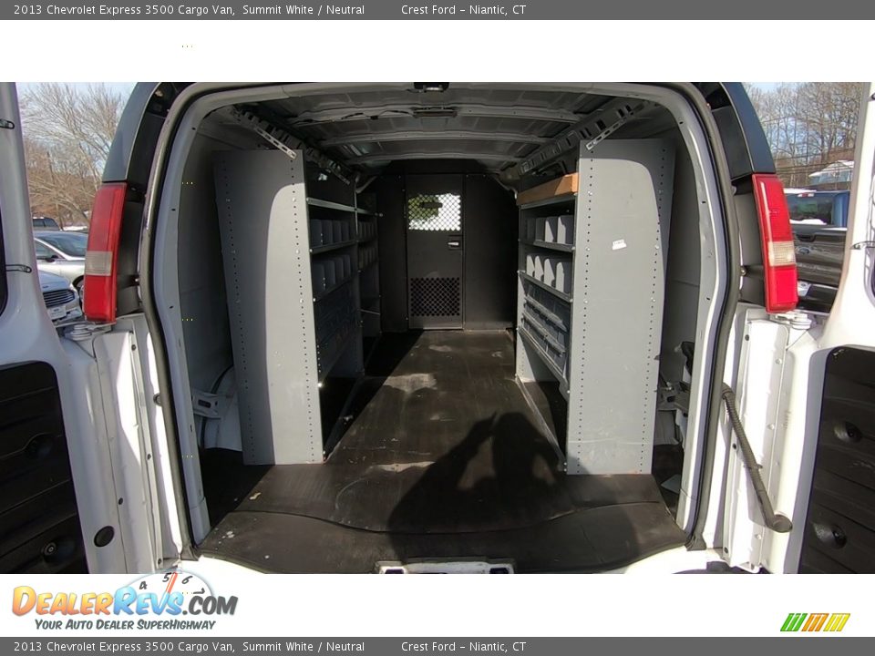 2013 Chevrolet Express 3500 Cargo Van Summit White / Neutral Photo #17