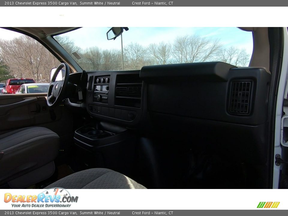 2013 Chevrolet Express 3500 Cargo Van Summit White / Neutral Photo #21