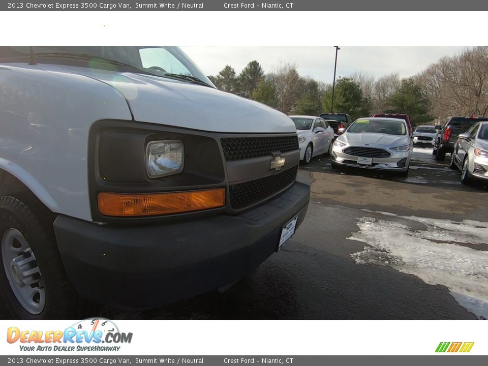 2013 Chevrolet Express 3500 Cargo Van Summit White / Neutral Photo #23