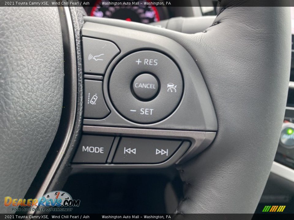 2021 Toyota Camry XSE Wind Chill Pearl / Ash Photo #7