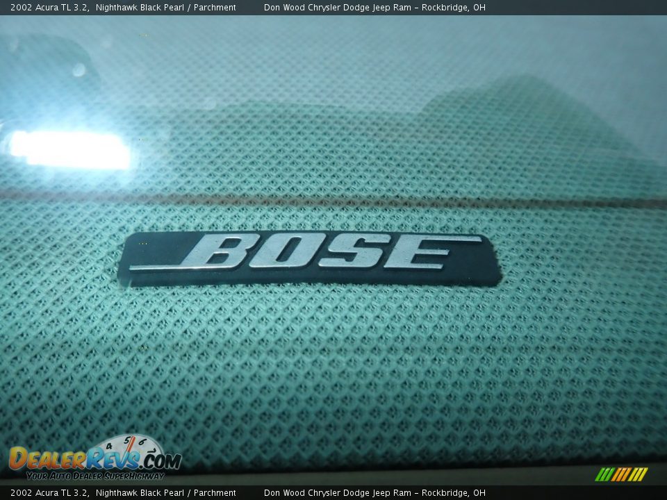 2002 Acura TL 3.2 Nighthawk Black Pearl / Parchment Photo #3