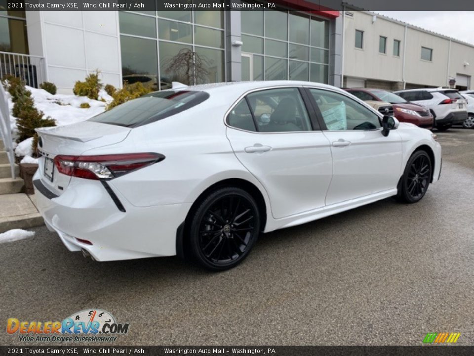 2021 Toyota Camry XSE Wind Chill Pearl / Ash Photo #12