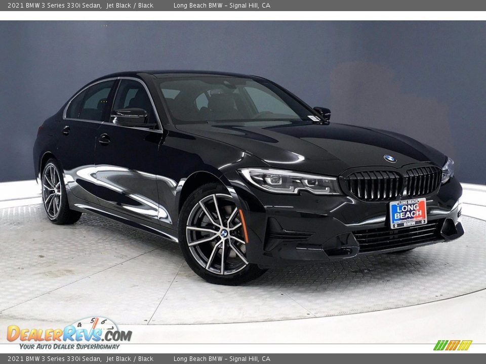 2021 BMW 3 Series 330i Sedan Jet Black / Black Photo #17