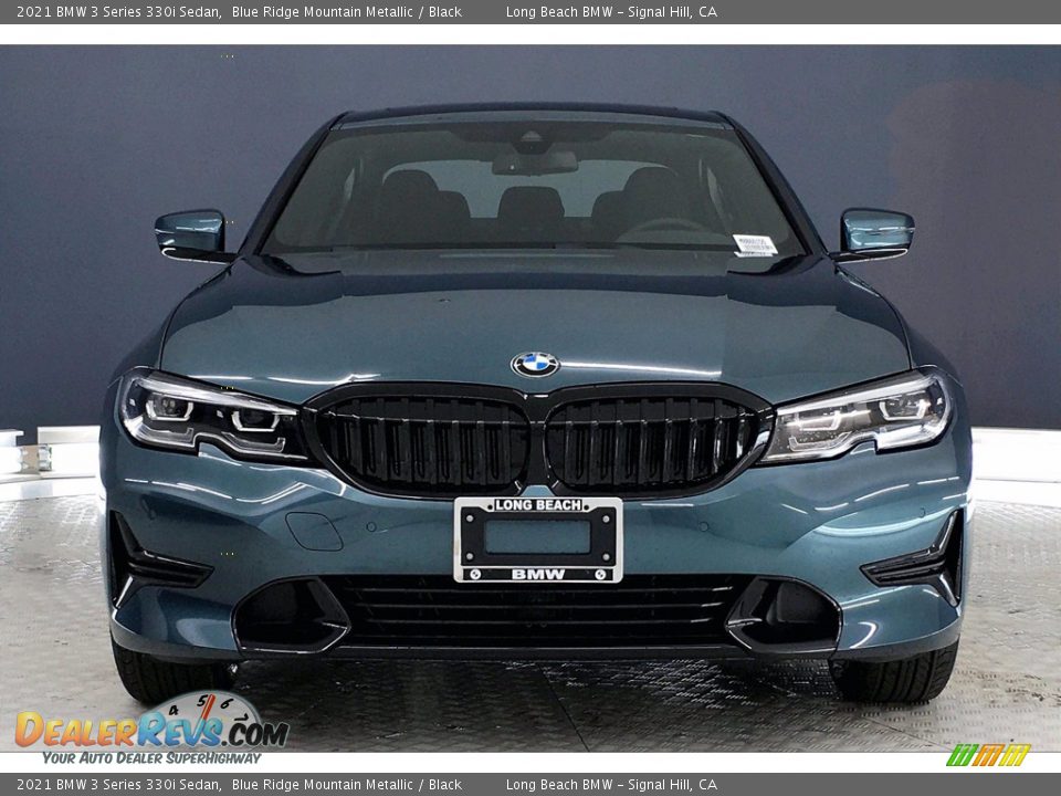 2021 BMW 3 Series 330i Sedan Blue Ridge Mountain Metallic / Black Photo #2