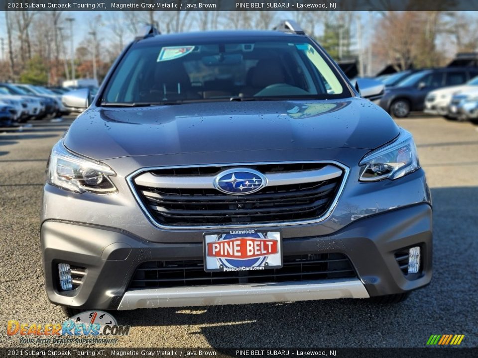 2021 Subaru Outback Touring XT Magnetite Gray Metallic / Java Brown Photo #3