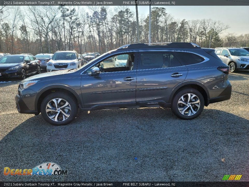 2021 Subaru Outback Touring XT Magnetite Gray Metallic / Java Brown Photo #4