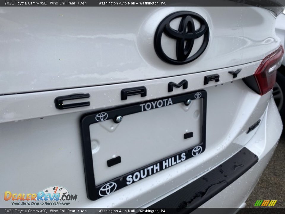 2021 Toyota Camry XSE Wind Chill Pearl / Ash Photo #25