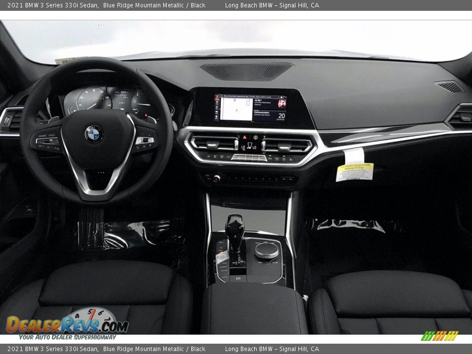 2021 BMW 3 Series 330i Sedan Blue Ridge Mountain Metallic / Black Photo #5