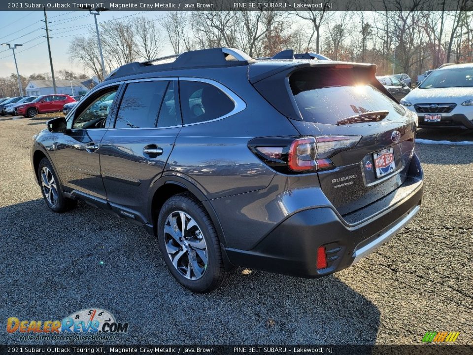 2021 Subaru Outback Touring XT Magnetite Gray Metallic / Java Brown Photo #6