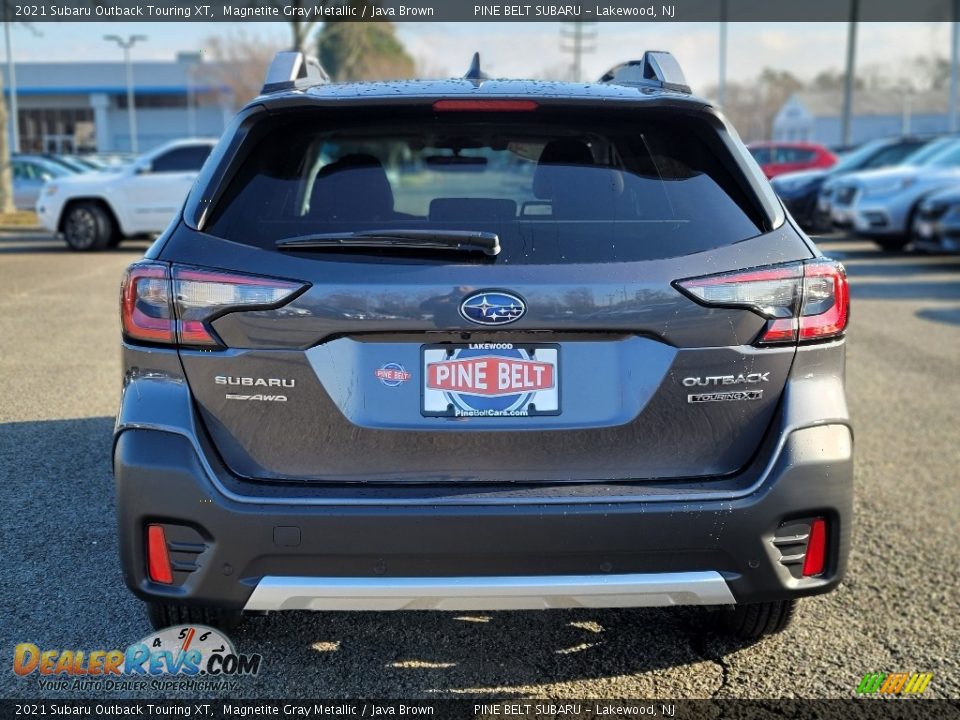 2021 Subaru Outback Touring XT Magnetite Gray Metallic / Java Brown Photo #7