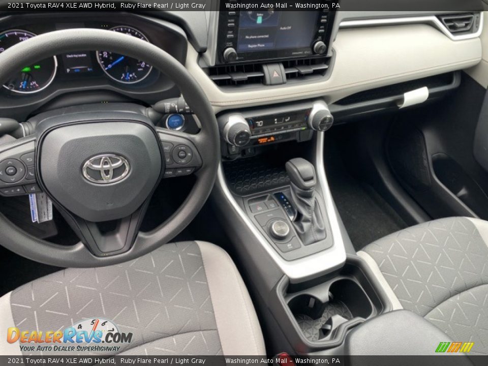 Controls of 2021 Toyota RAV4 XLE AWD Hybrid Photo #3