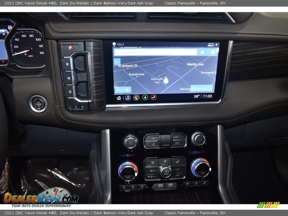 2021 GMC Yukon Denali 4WD Dark Sky Metallic / Dark Walnut/­Very Dark Ash Gray Photo #14