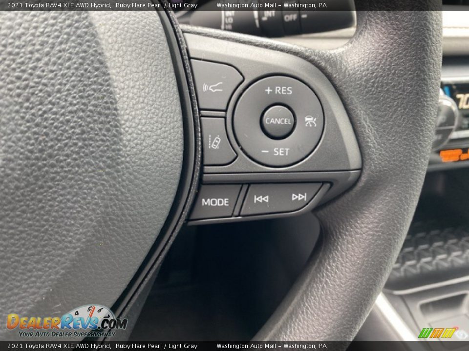 2021 Toyota RAV4 XLE AWD Hybrid Steering Wheel Photo #7