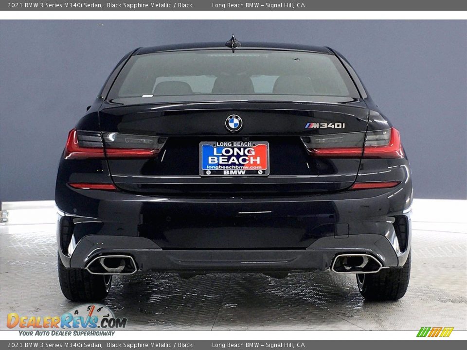 2021 BMW 3 Series M340i Sedan Black Sapphire Metallic / Black Photo #4