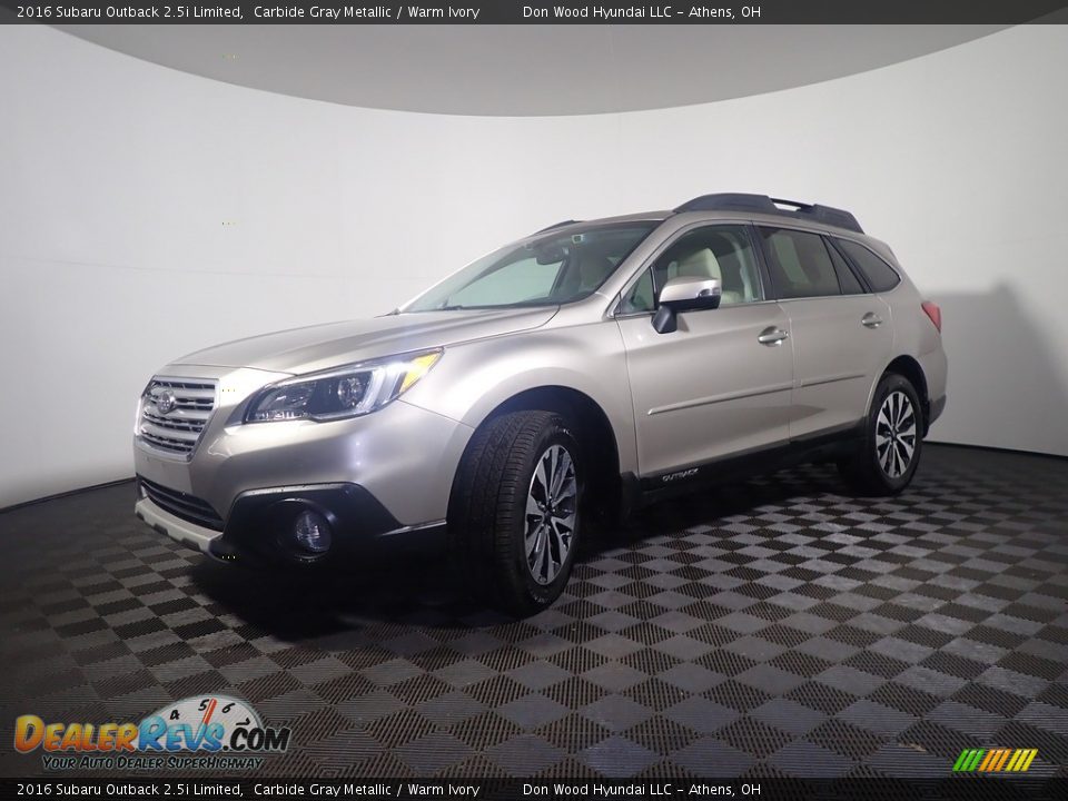 Carbide Gray Metallic 2016 Subaru Outback 2.5i Limited Photo #12
