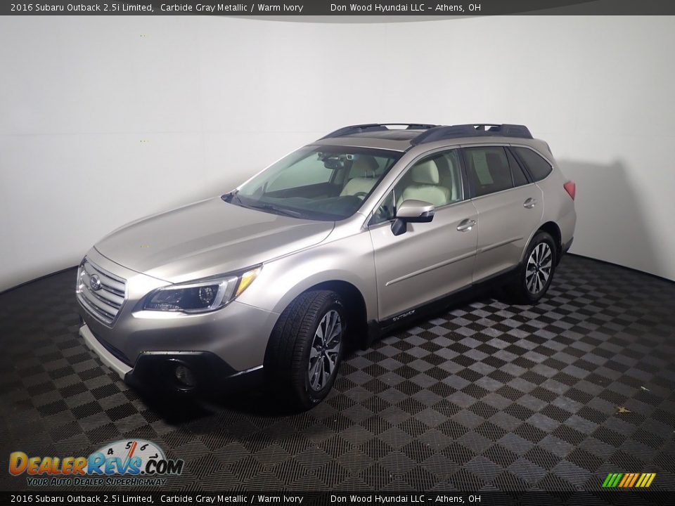 Carbide Gray Metallic 2016 Subaru Outback 2.5i Limited Photo #13