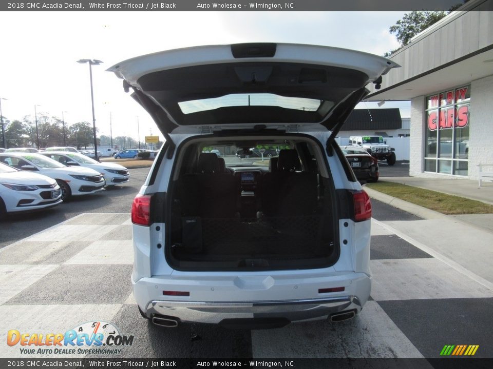 2018 GMC Acadia Denali White Frost Tricoat / Jet Black Photo #5