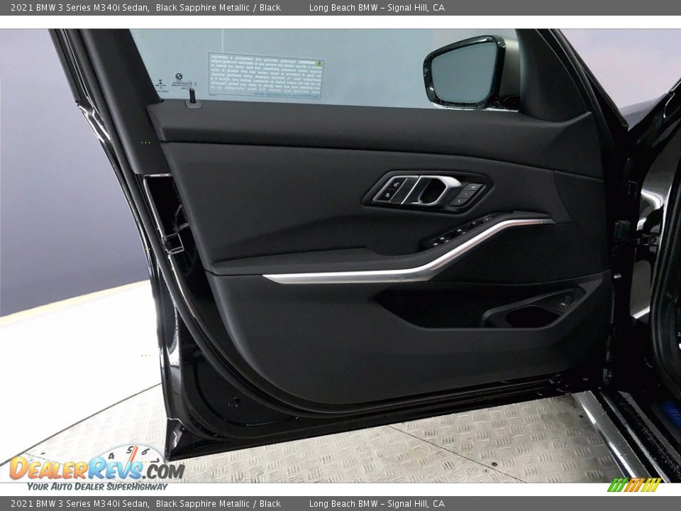 2021 BMW 3 Series M340i Sedan Black Sapphire Metallic / Black Photo #13