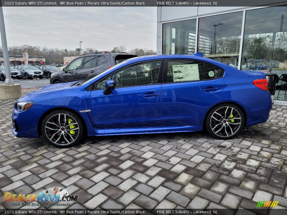 WR Blue Pearl 2020 Subaru WRX STI Limited Photo #4