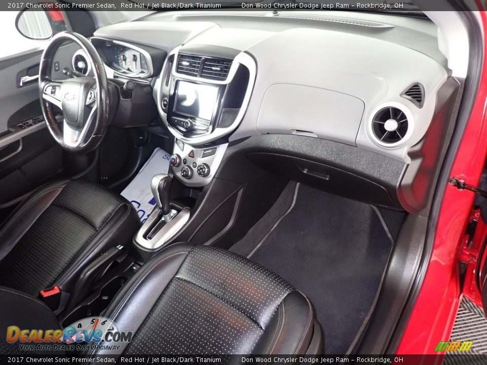 Dashboard of 2017 Chevrolet Sonic Premier Sedan Photo #24