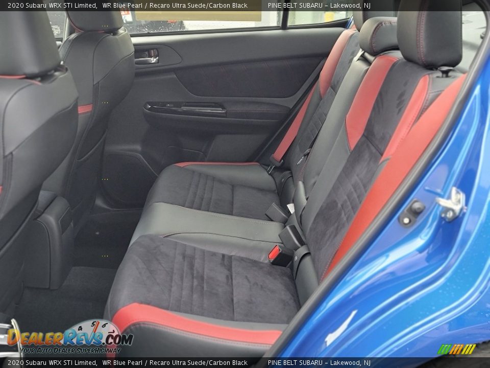 Rear Seat of 2020 Subaru WRX STI Limited Photo #10