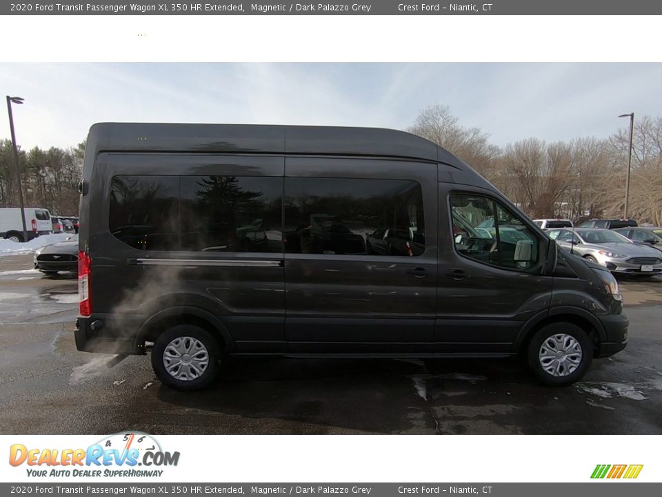 2020 Ford Transit Passenger Wagon XL 350 HR Extended Magnetic / Dark Palazzo Grey Photo #8