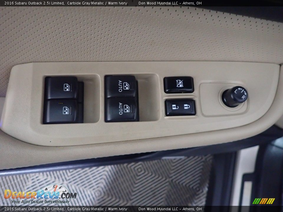 Door Panel of 2016 Subaru Outback 2.5i Limited Photo #26