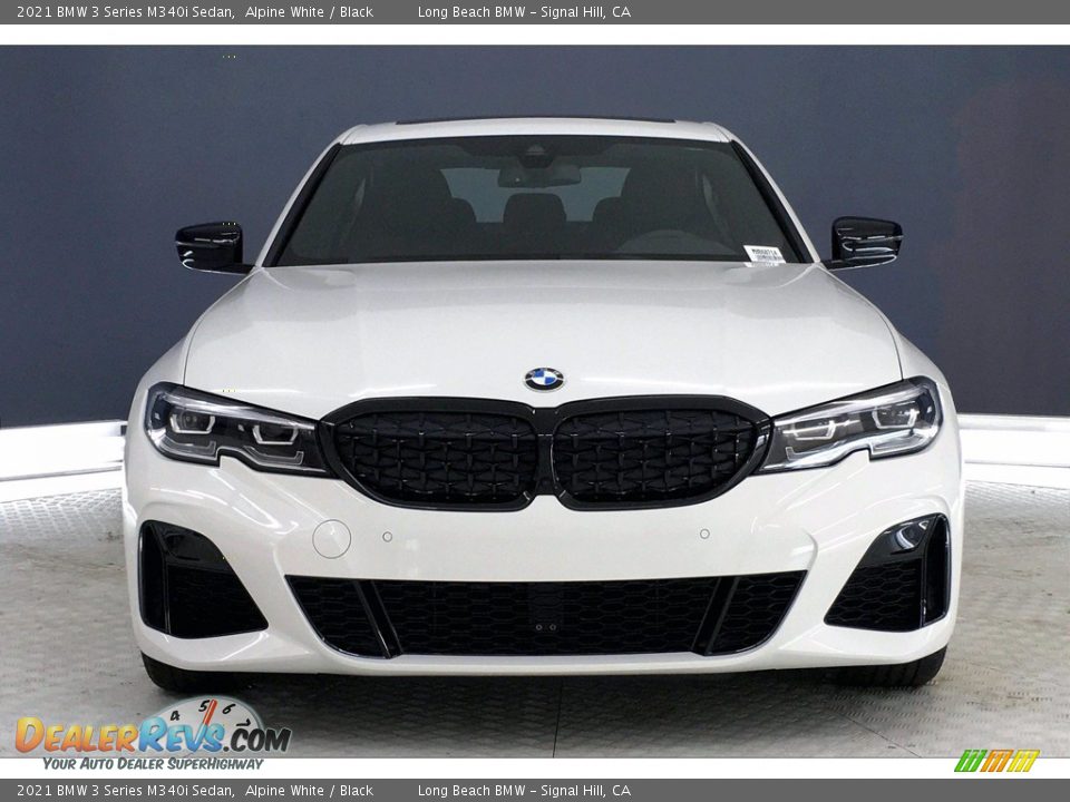 2021 BMW 3 Series M340i Sedan Alpine White / Black Photo #2