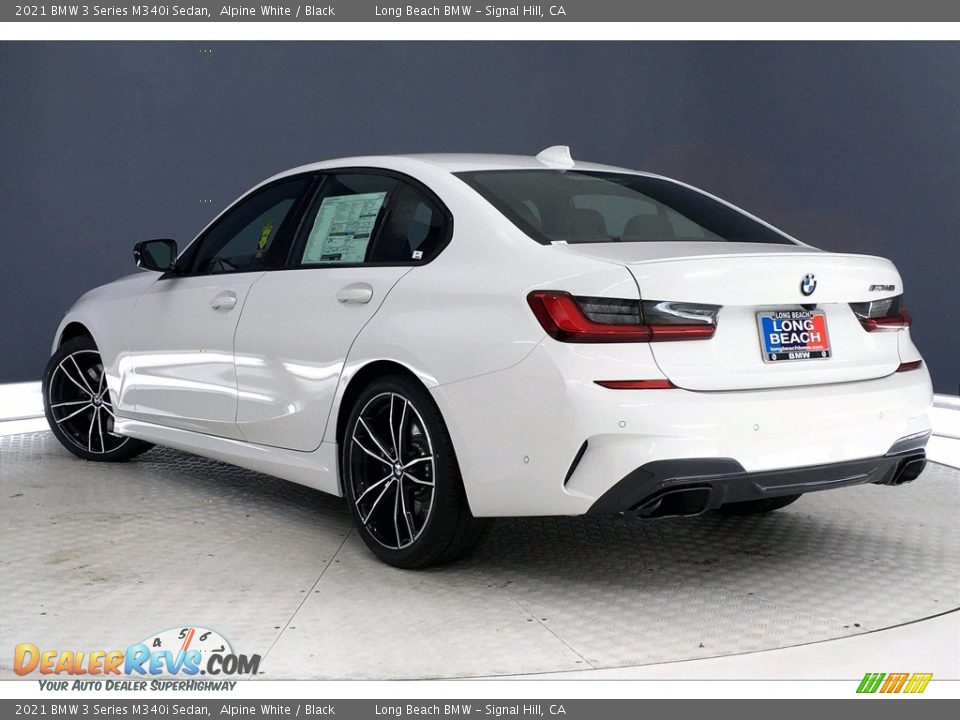 2021 BMW 3 Series M340i Sedan Alpine White / Black Photo #3