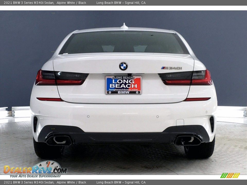 2021 BMW 3 Series M340i Sedan Alpine White / Black Photo #4