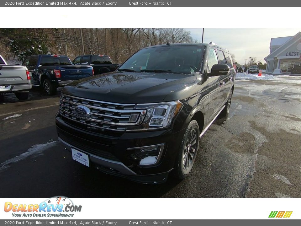 2020 Ford Expedition Limited Max 4x4 Agate Black / Ebony Photo #3