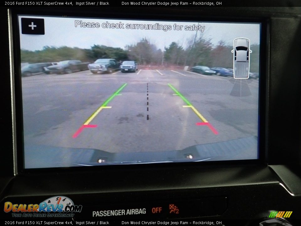 2016 Ford F150 XLT SuperCrew 4x4 Ingot Silver / Black Photo #2