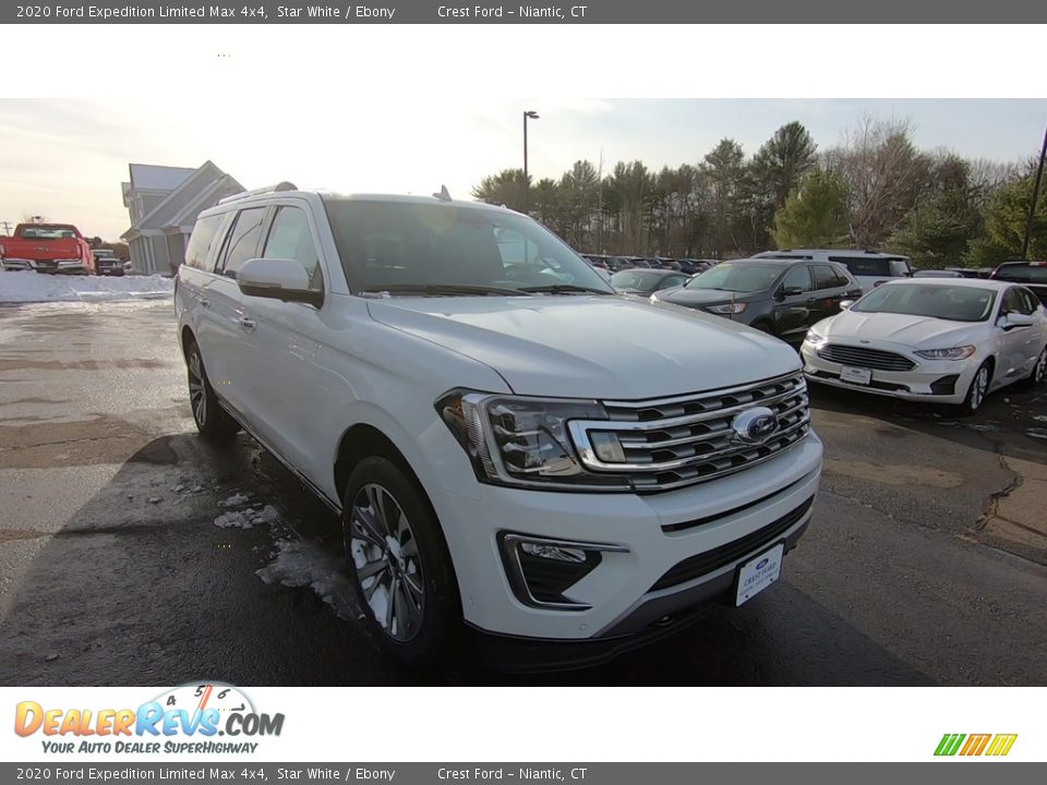 2020 Ford Expedition Limited Max 4x4 Star White / Ebony Photo #1