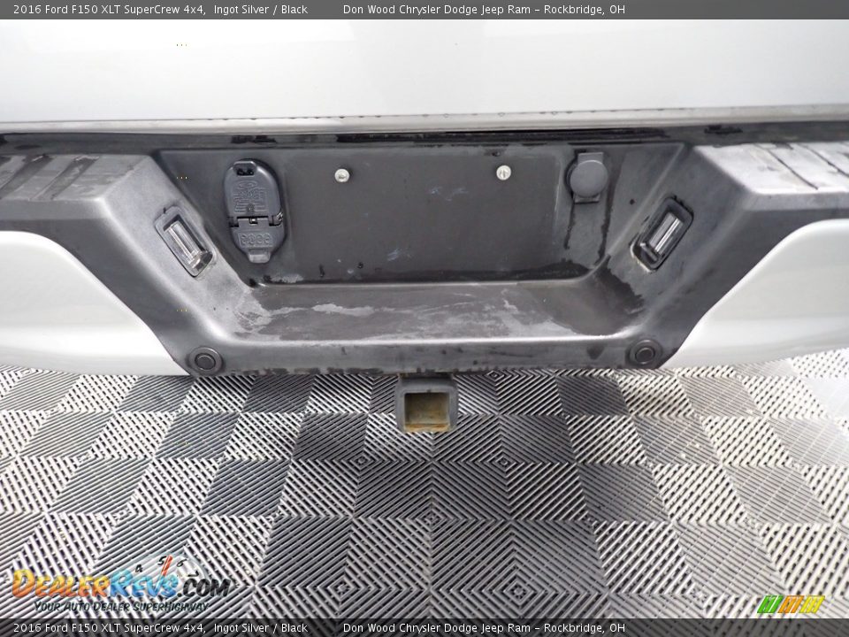 2016 Ford F150 XLT SuperCrew 4x4 Ingot Silver / Black Photo #13