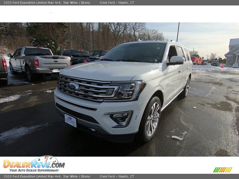 2020 Ford Expedition Limited Max 4x4 Star White / Ebony Photo #3