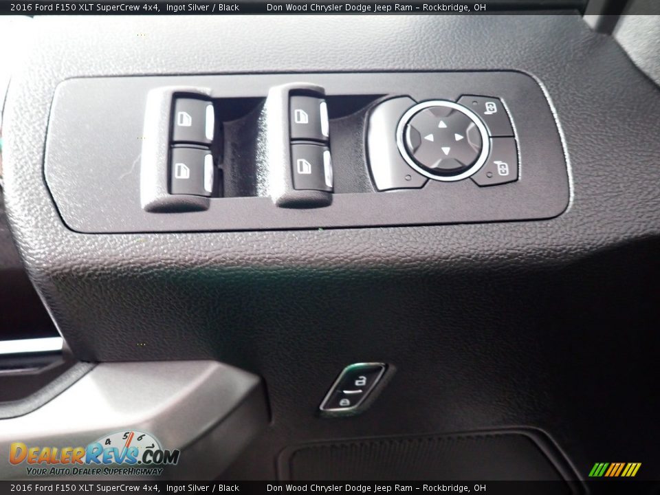 2016 Ford F150 XLT SuperCrew 4x4 Ingot Silver / Black Photo #19