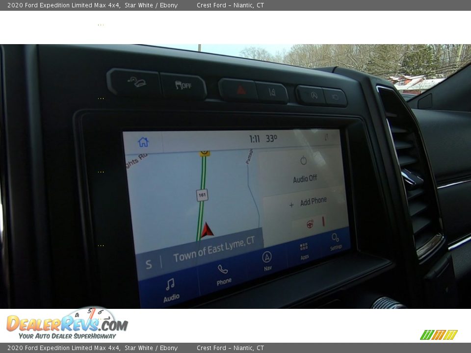 2020 Ford Expedition Limited Max 4x4 Star White / Ebony Photo #14