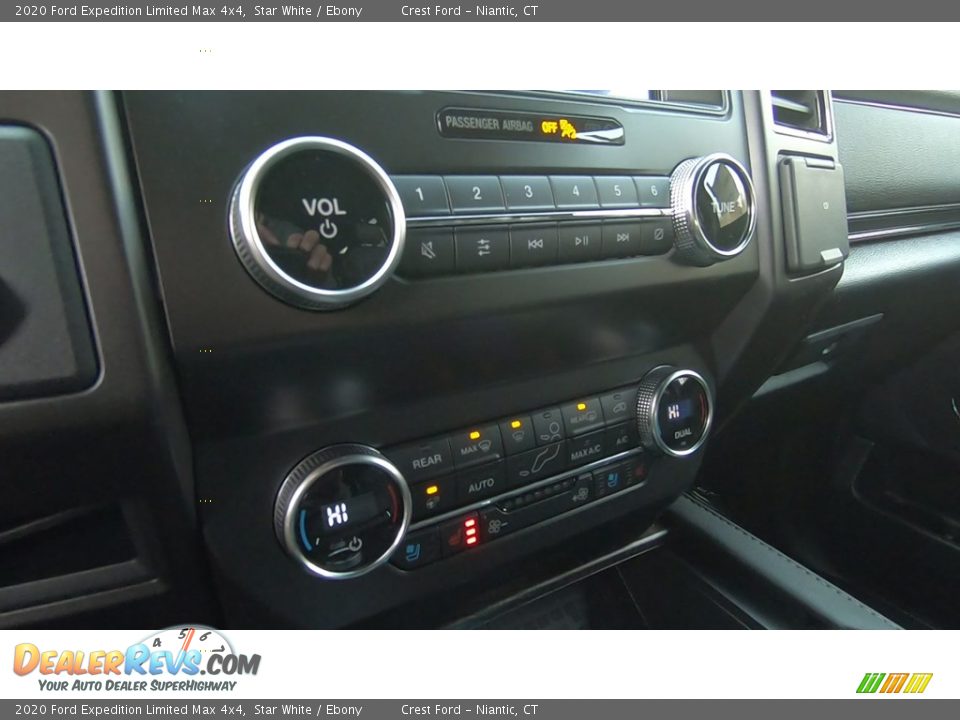 2020 Ford Expedition Limited Max 4x4 Star White / Ebony Photo #15