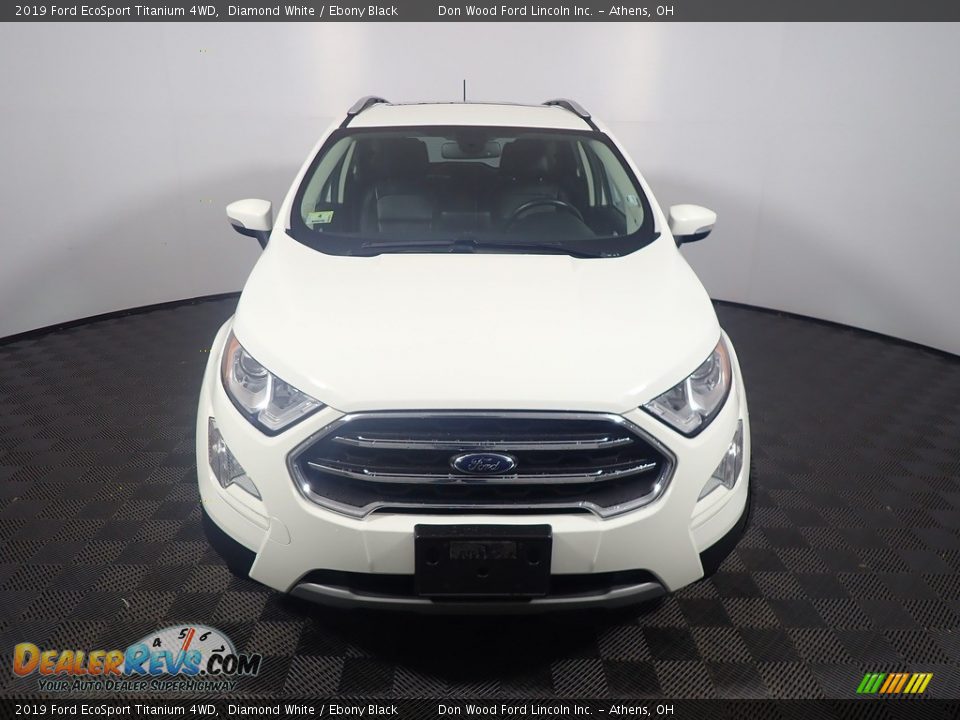 2019 Ford EcoSport Titanium 4WD Diamond White / Ebony Black Photo #8