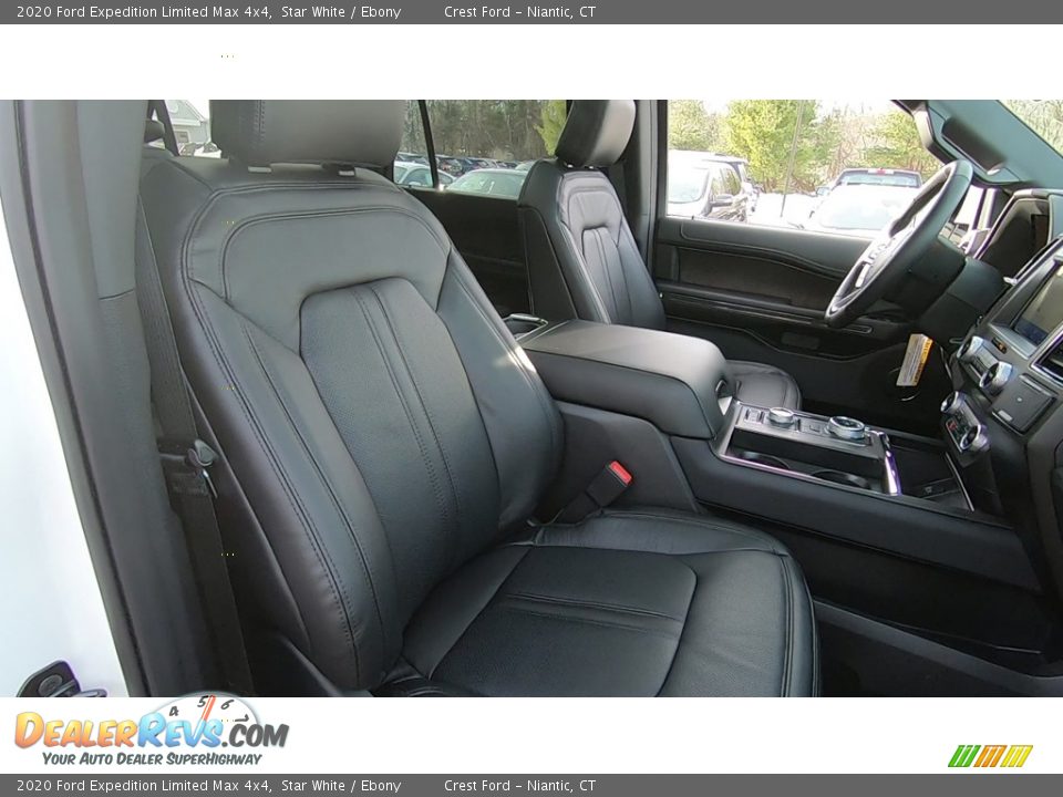 2020 Ford Expedition Limited Max 4x4 Star White / Ebony Photo #25