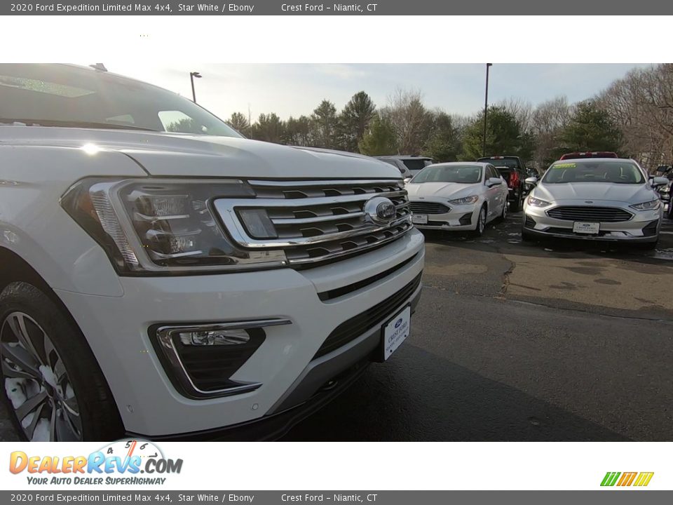 2020 Ford Expedition Limited Max 4x4 Star White / Ebony Photo #28
