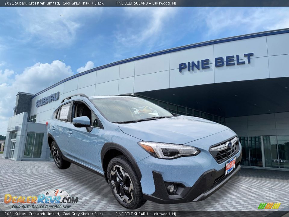 2021 Subaru Crosstrek Limited Cool Gray Khaki / Black Photo #1