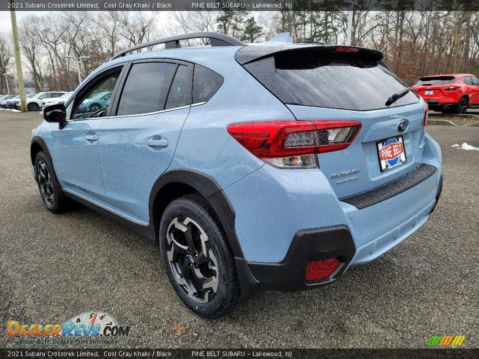 2021 Subaru Crosstrek Limited Cool Gray Khaki / Black Photo #6